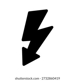 Electricity Icon Vector Symbol Design Illustration