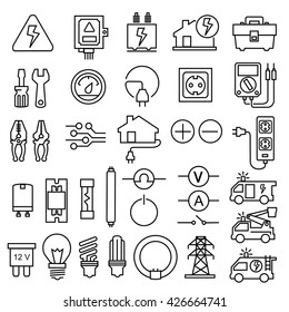  Electricity icons