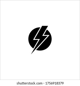 vector de icono de iluminación de ilustración de electricidad