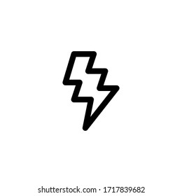 Electricity Industrial Outline Icon Logo Vector Illustration
