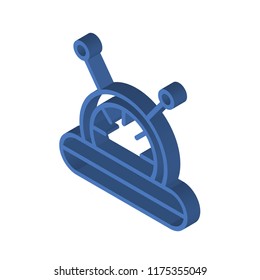 Electricity isometric left top view 3D icon