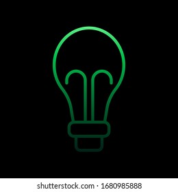 electricity, light bulb nolan icon. Simple thin line, outline vector of electricity icons for ui and ux, website or mobile application