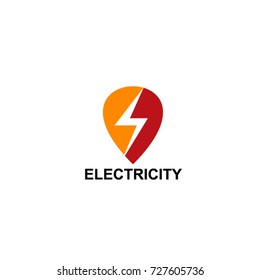 Electricity Logo Design Template