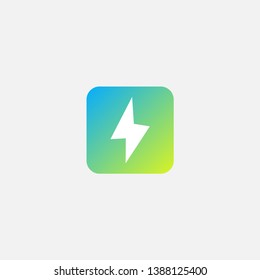 electricity logo and modern icon vector template. 