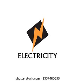 Electricity Logo Sign Design Stock Vector (Royalty Free) 1337480855 ...