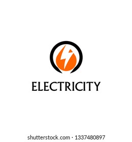 Electricity Logo Sign Design Stock Vector (Royalty Free) 1337480897 ...