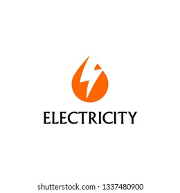 Electricity Logo Sign Design