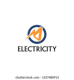 Electricity Logo Sign Design