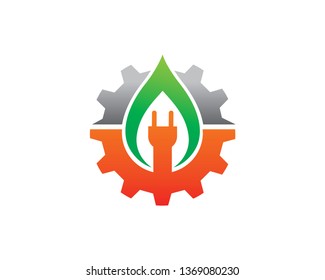 Electricity Logo Template, Icon, Symbol - Vector