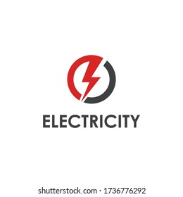 Electricity Logo Vector Energy Stock Vector (Royalty Free) 1736776292 ...