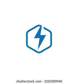 electricity logo vector graphic abstract template download