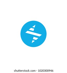 electricity logo vector graphic abstract template download