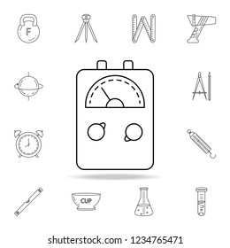 electricity meter icon. Detailed set of measuring instruments icons. Premium graphic design. One of the collection icons for websites, web design, mobile app
