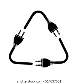 electricity plug icon image 