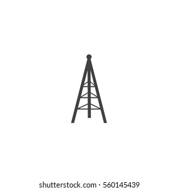electricity pole icon. sign design