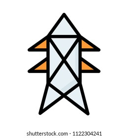 electricity pole tower 