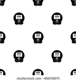 Electricity power counter icon