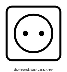 electricity power energy plug icon vector