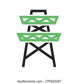 Electricity, power, tower icon vector image. Can also be used for energy and technology. Suitable for web apps, mobile apps and print media.