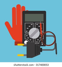 electricity service  design, vector illustration eps10 graphic 