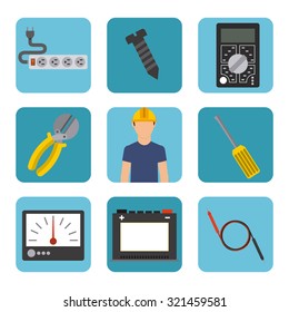 electricity service design, vector illustration eps10 graphic 