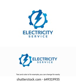 Electricity Service Logo designs