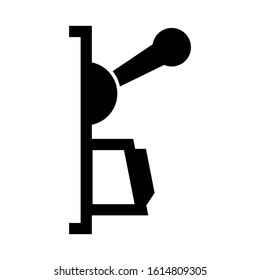 electricity switch icon isolated sign symbol vector illustration - high quality black style vector icons
