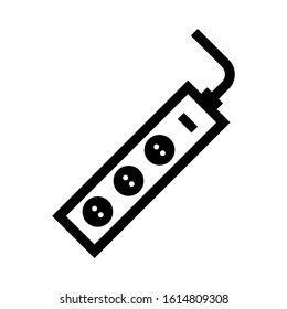 electricity switch icon isolated sign symbol vector illustration - high quality black style vector icons
