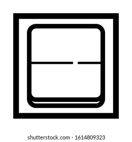 electricity switch icon isolated sign symbol vector illustration - high quality black style vector icons

