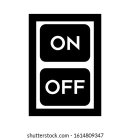 electricity switch icon isolated sign symbol vector illustration - high quality black style vector icons
