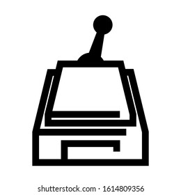 electricity switch icon isolated sign symbol vector illustration - high quality black style vector icons
