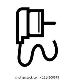electricity switch icon isolated sign symbol vector illustration - high quality black style vector icons
