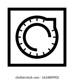 electricity switch icon isolated sign symbol vector illustration - high quality black style vector icons
