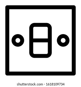 electricity switch icon isolated sign symbol vector illustration - high quality black style vector icons
