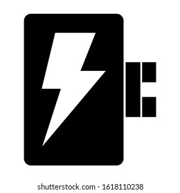 electricity switch icon isolated sign symbol vector illustration - high quality black style vector icons
