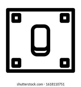 electricity switch icon isolated sign symbol vector illustration - high quality black style vector icons
