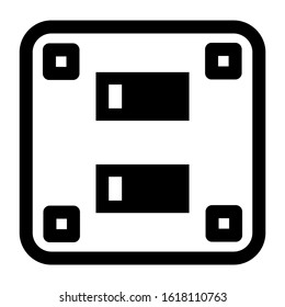 electricity switch icon isolated sign symbol vector illustration - high quality black style vector icons
