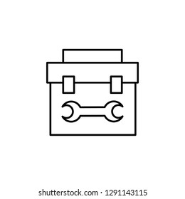 electricity, toolbox icon. Element of electricity for mobile concept and web apps illustration