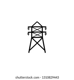 electricity tower icon