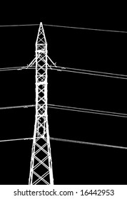 electricity tower powerlines