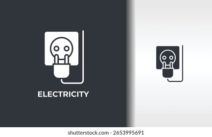 Electricity Vector, Icon Or Logo Sign Isolated Symbol Illustration