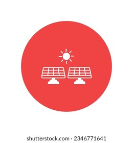 Electricity vector icon which can easily modify or edit

