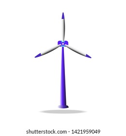 Electricity Windmill innovation technology power station.
