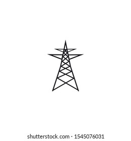 electrikal tower  icon vector illustration