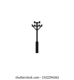 electrikal tower logo vector icon illustration