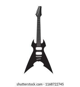 Electro guitar vector 