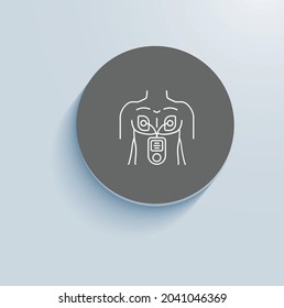 Electro Muscle Stimulation (EMS) Icon