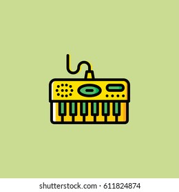 electro piano icon