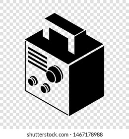 Electro welding machine icon. Simple illustration of electro welding machine vector icon for web