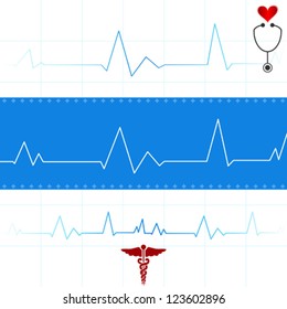 Electrocardiogram Graphic